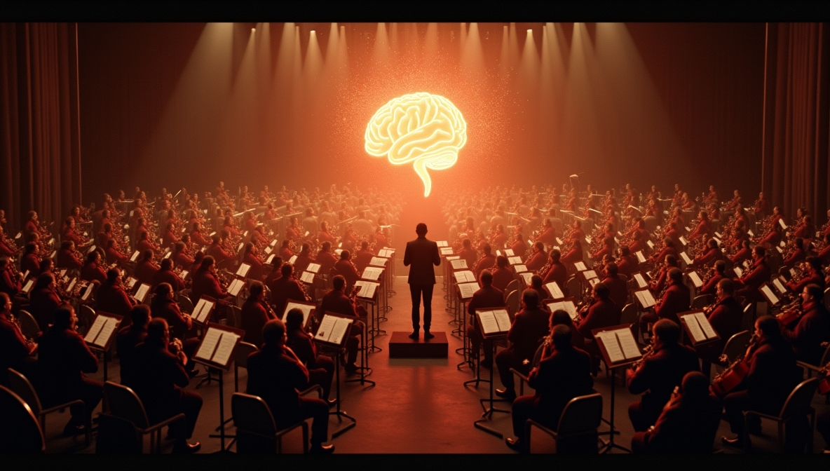 Cerveau chef d'orchestre